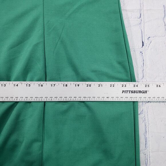 Alexia Admor WOMENS SIZE 2X Square Neck Midi Dress Green Pencil - Picture 2 of 14